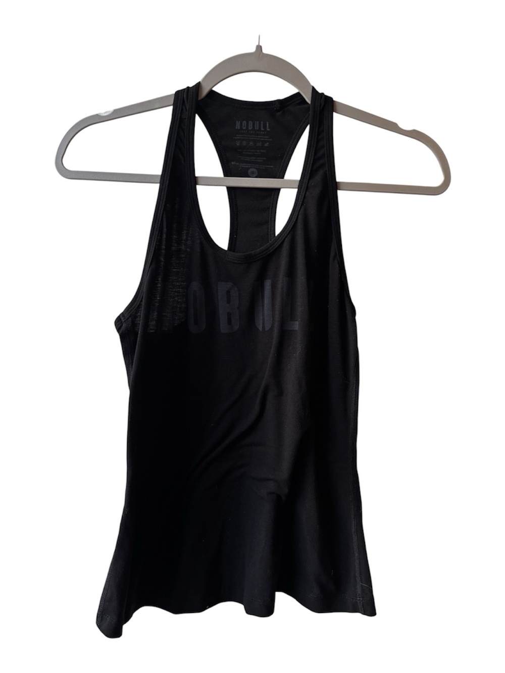 NOBULL Small Black Racerback Training Tank